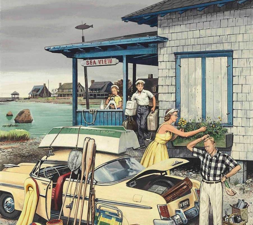 The delightful illustrations of 'meticulous realist' Stephen Dohanos