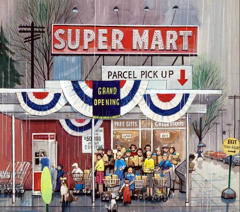 The delightful illustrations of 'meticulous realist' Stephen Dohanos