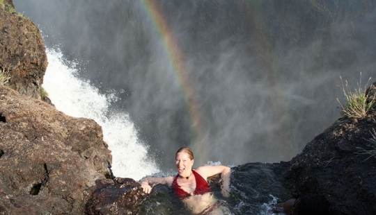 The Devil's Font at Victoria Falls
