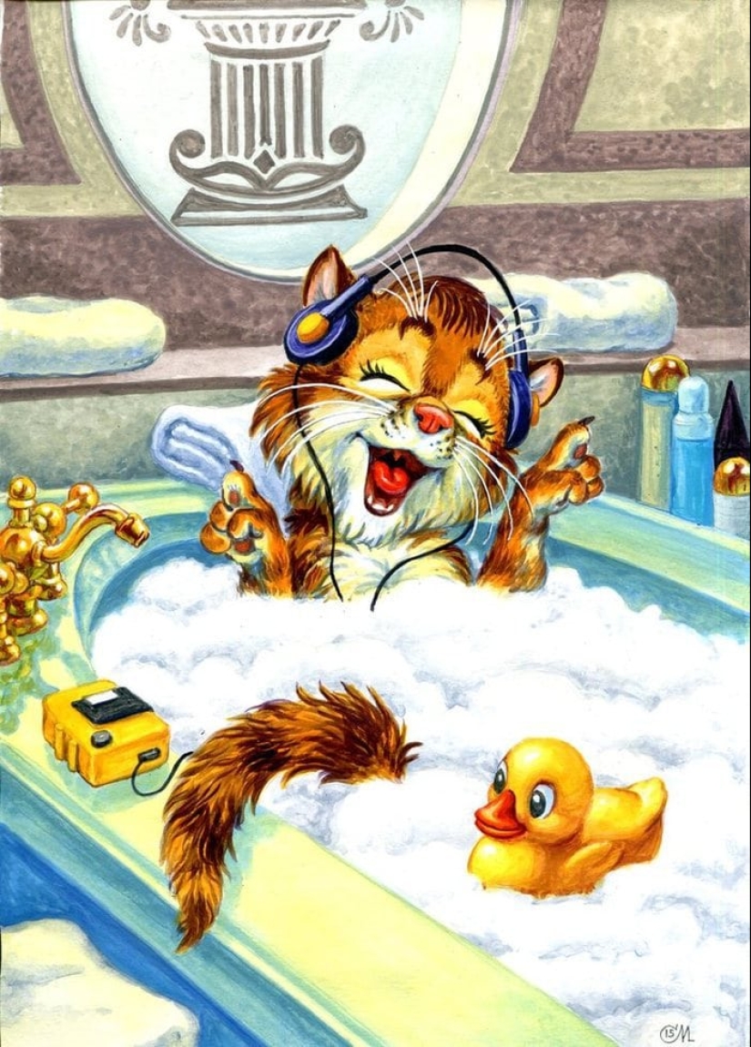 "The diamond hand" to "pulp fiction": the artist has replaced actors cute cats "The diamond hand" to "pulp fiction": the artist has replaced actors cute cats