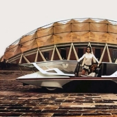 The elegance of retro-futurism: Italian car of the future in 1970 The elegance of retro-futurism: Italian car of the future in 1970