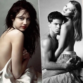 The first candid shooting of a young Kate moss, Angelina Jolie and other stars The first candid shooting of a young Kate moss, Angelina Jolie and other stars