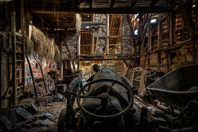 The German spent ten years searching all over Europe for cemeteries of old cars-from tractors to Mercedes