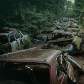 The German spent ten years searching all over Europe for cemeteries of old cars-from tractors to Mercedes The German spent ten years searching all over Europe for cemeteries of old cars-from tractors to Mercedes