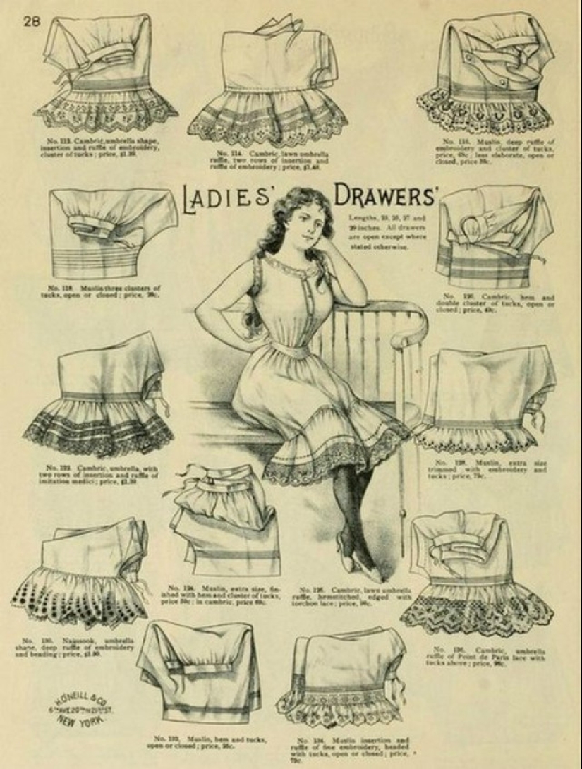 The history of women&#39;s pantaloons: from modesty to fashionable rebellion