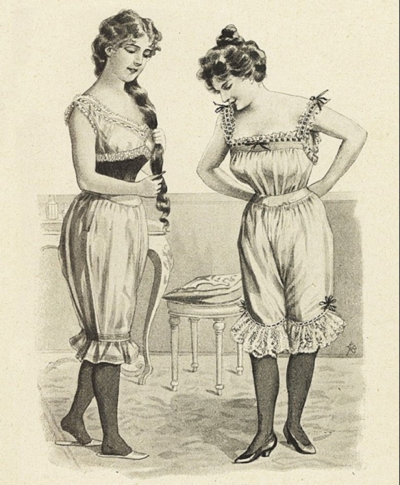 The history of women&#39;s pantaloons: from modesty to fashionable rebellion