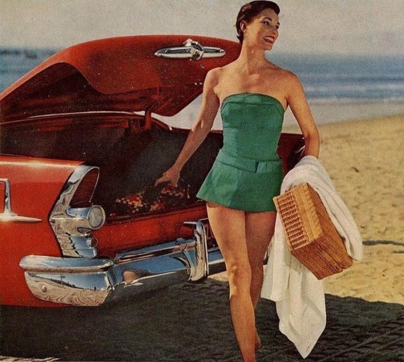 "The image of the earthly Paradise" the beach US history in color