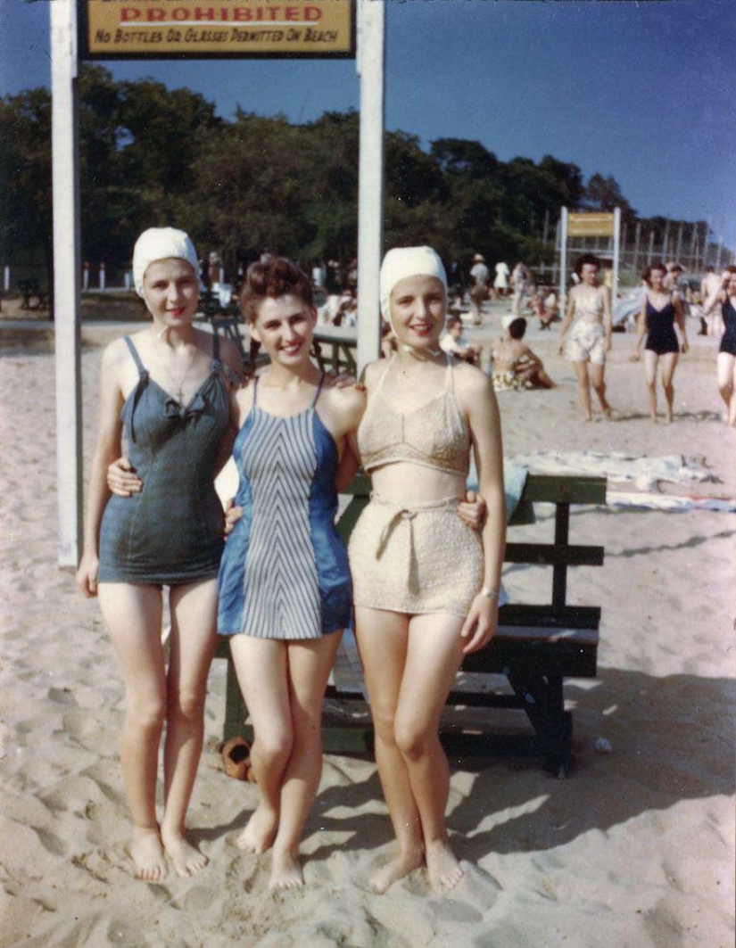 "The image of the earthly Paradise" the beach US history in color
