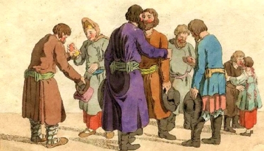 The kissing ceremony and other ancient rules of Russian etiquette that amazed foreigners