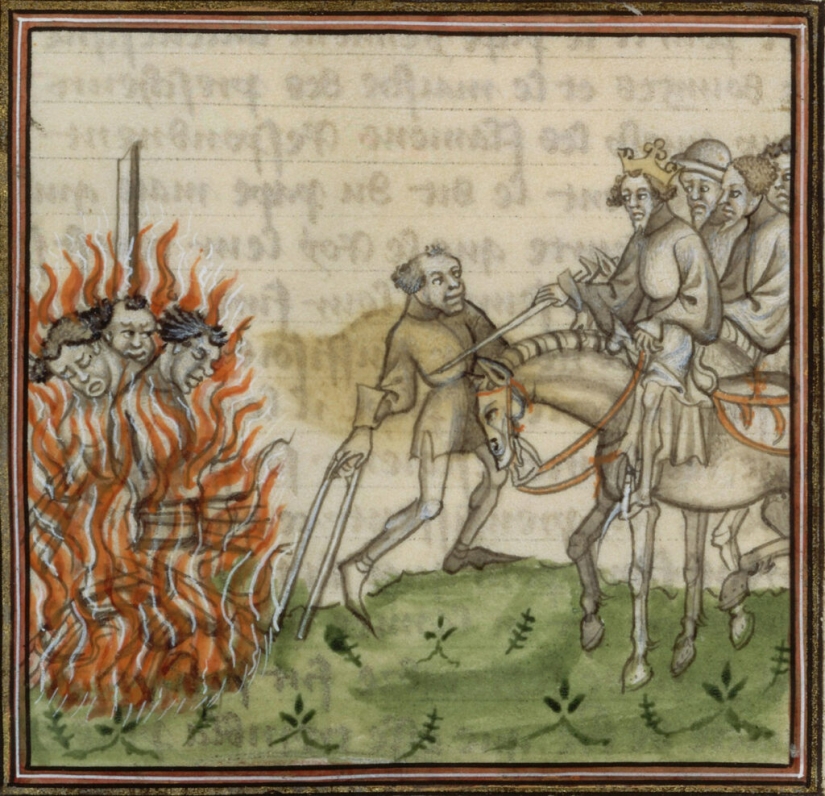The "Leper Conspiracy" is a fictional coup that cost the lives of thousands of unfortunate people The "Leper Conspiracy" is a fictional coup that cost the lives of thousands of unfortunate people