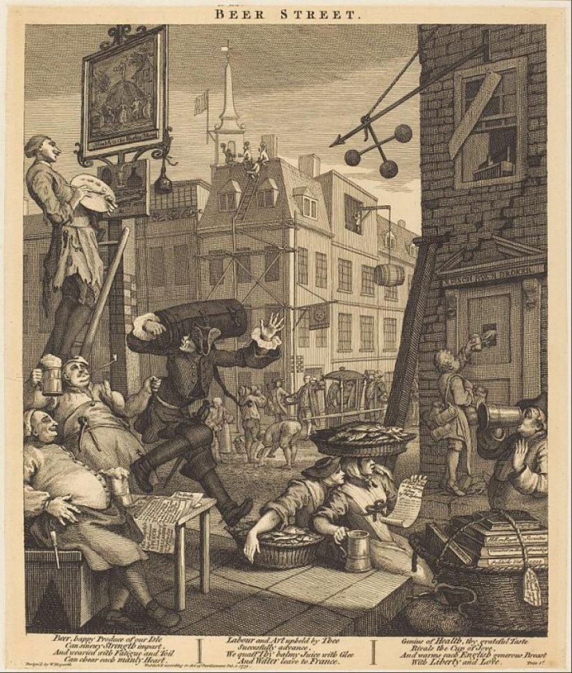 The London "gin Epidemic", or As drunkenness nearly destroyed the Kingdom
