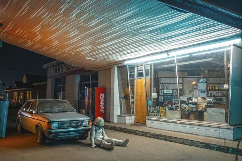 “The Lonely Astronaut”: Capturing Self-Portraits In Decaying, Abandoned Environments