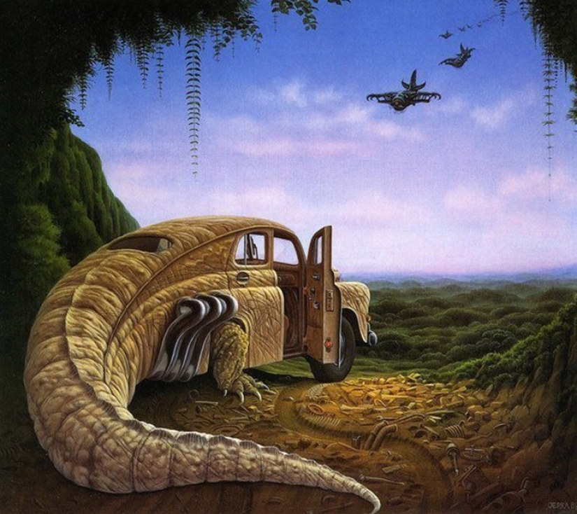 The longer you look, the more you see: the surreal worlds of Jacek Yerka The longer you look, the more you see: the surreal worlds of Jacek Yerka