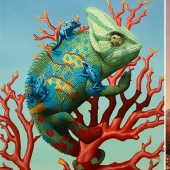 The magic of the animal world in the paintings of the surrealist artist John Ching The magic of the animal world in the paintings of the surrealist artist John Ching