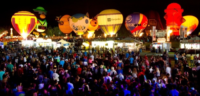 The most spectacular balloon festivals