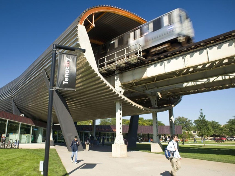 The most unusual transport tunnels