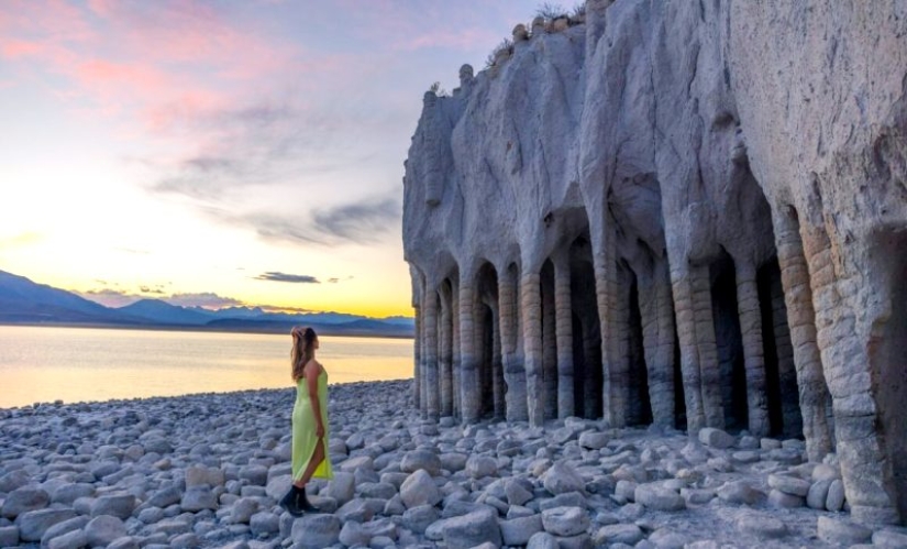 The Mystery of the Columns of California's Lake Crowley The Mystery of the Columns of California's Lake Crowley