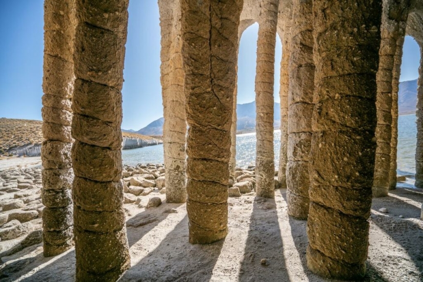 The Mystery of the Columns of California's Lake Crowley The Mystery of the Columns of California's Lake Crowley
