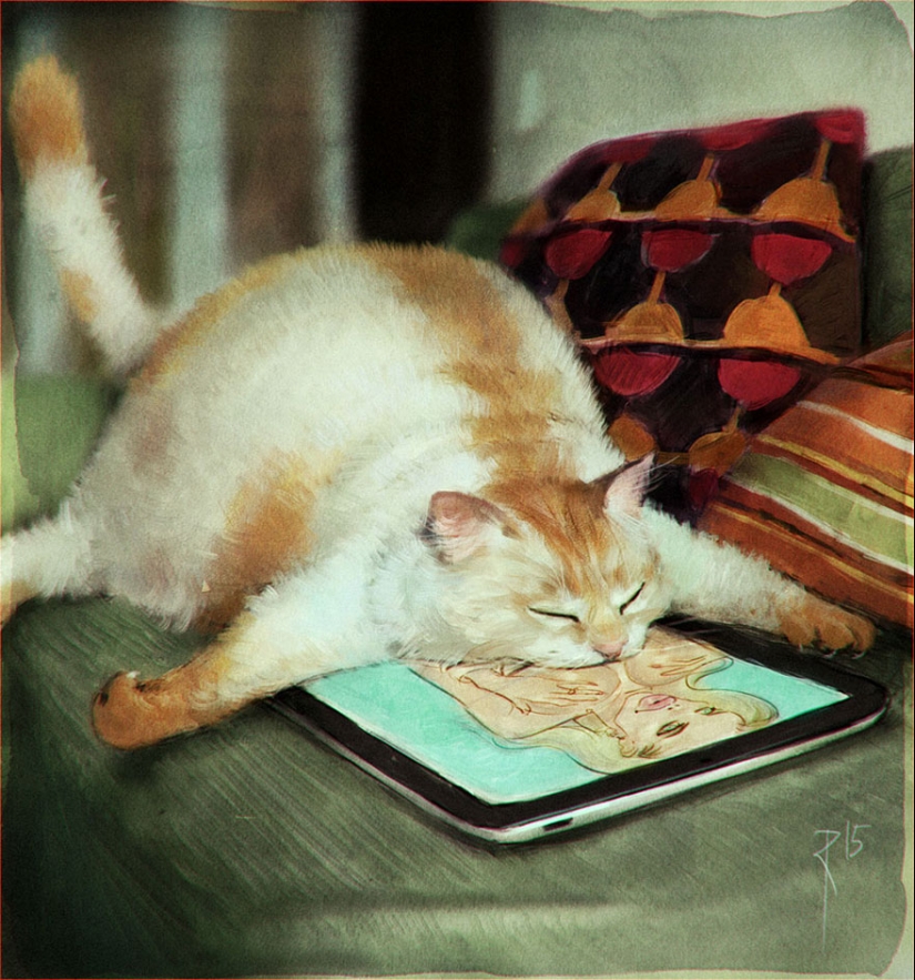 The non-childish drawings of this Russian artist are very ambiguous The non-childish drawings of this Russian artist are very ambiguous