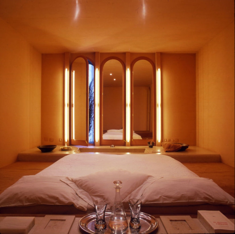 The old cement factory was turned into a real villa