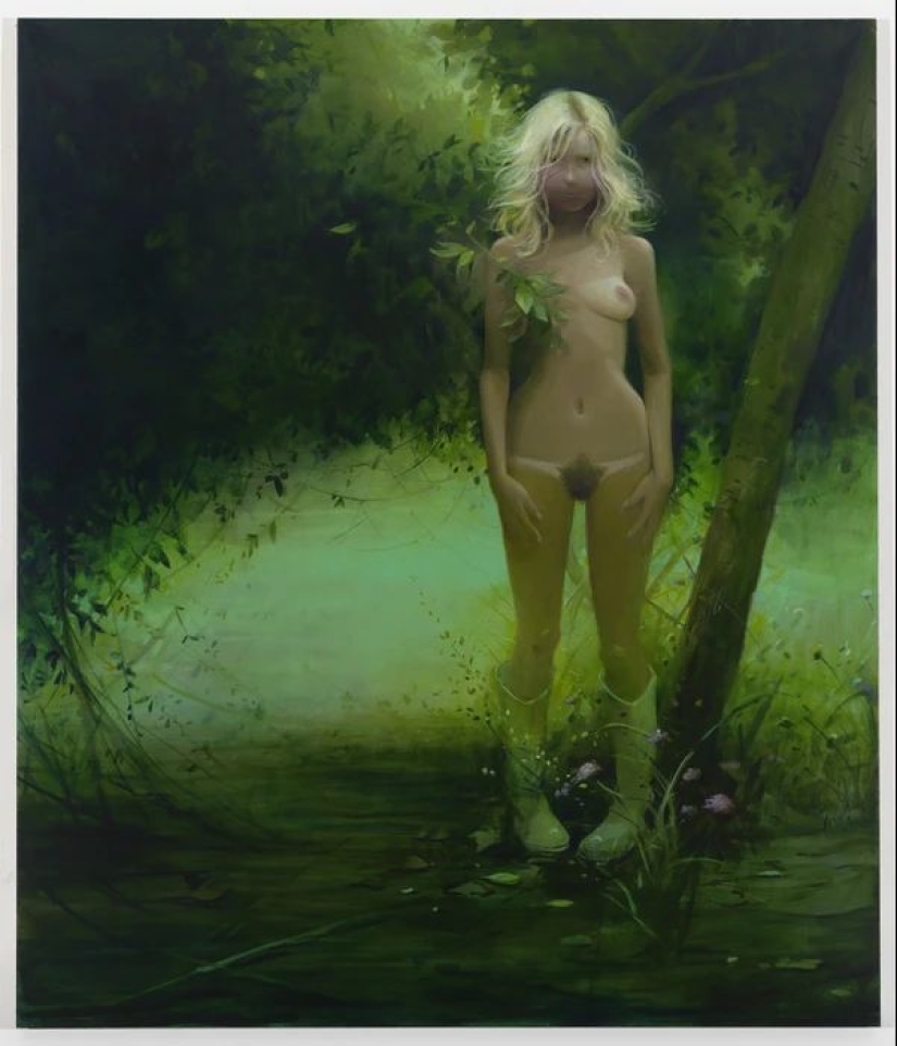 The Outrageous Erotica of the "Foul-Talk Nun" by American Painting Lisa Yuskavage