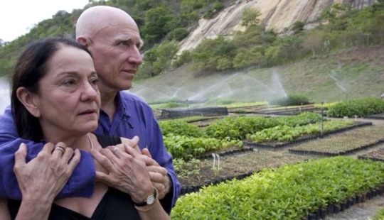The photographer and his wife for 20 years has planted 2 million trees and regenerated the destroyed forest The photographer and his wife for 20 years has planted 2 million trees and regenerated the destroyed forest