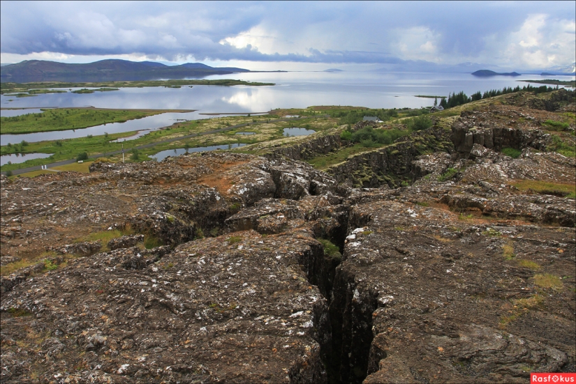 The Silfra Rift is where two continents meet