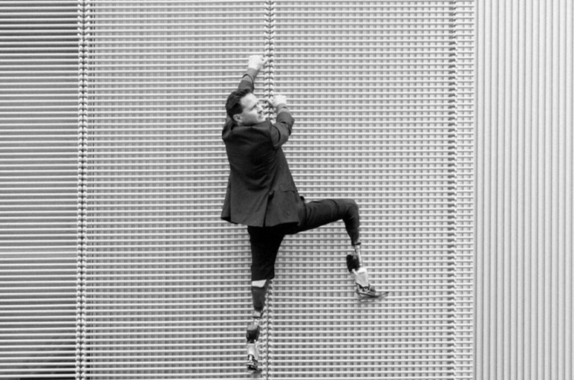 The story of Hugh Herr, a legless rock climber who turned out to be stronger than a stone