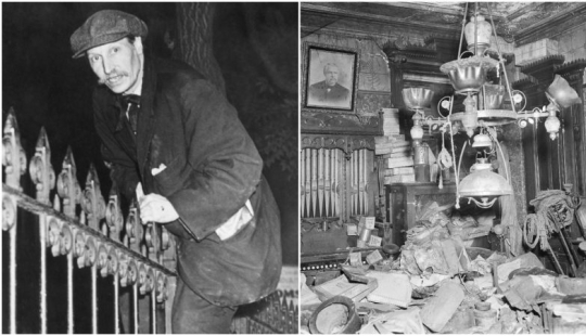 The story of the reclusive Collier brothers, victims of pathological hoarding The story of the reclusive Collier brothers, victims of pathological hoarding