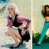 The style of the 80s and 90s in the bright photos of fashionistas of those years The style of the 80s and 90s in the bright photos of fashionistas of those years
