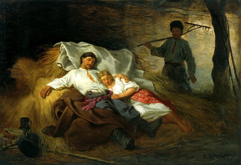 The wedding night: how it was in Russia The wedding night: how it was in Russia