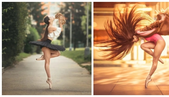 The whole world is a stage: dynamic photos of dancers on the streets and beaches by Anna Ullman