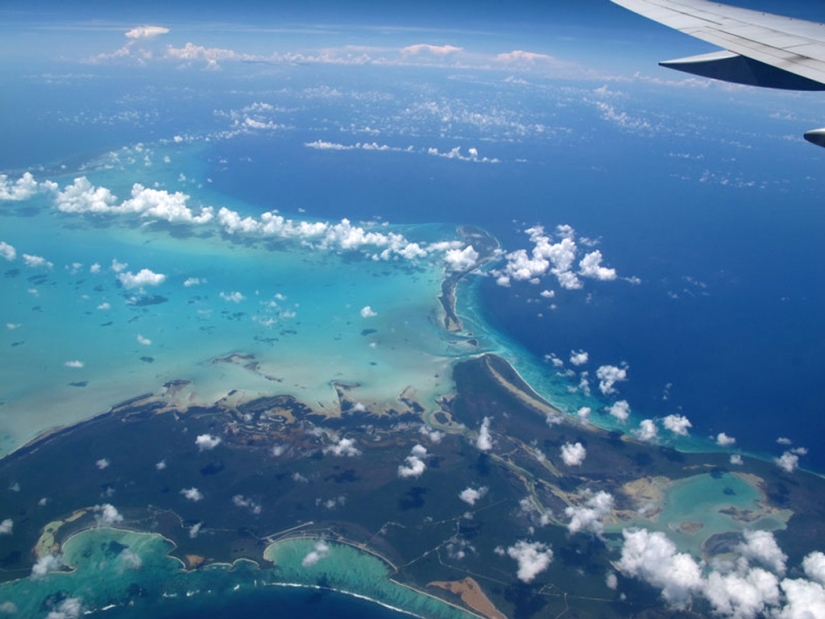 The world from the porthole