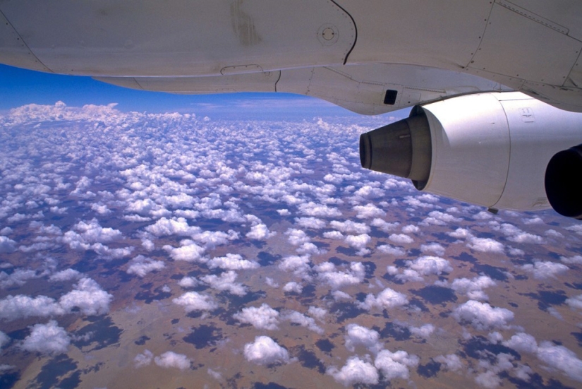 The world from the porthole