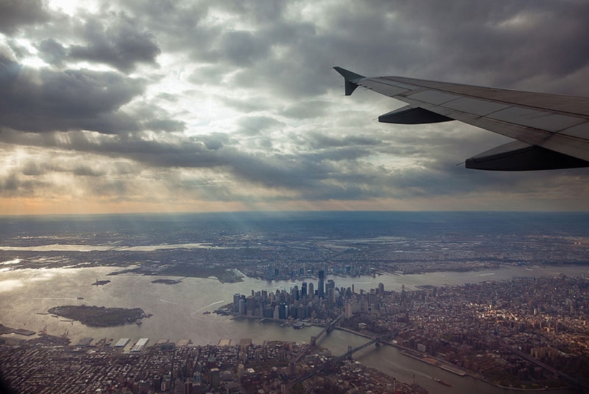 The world from the porthole