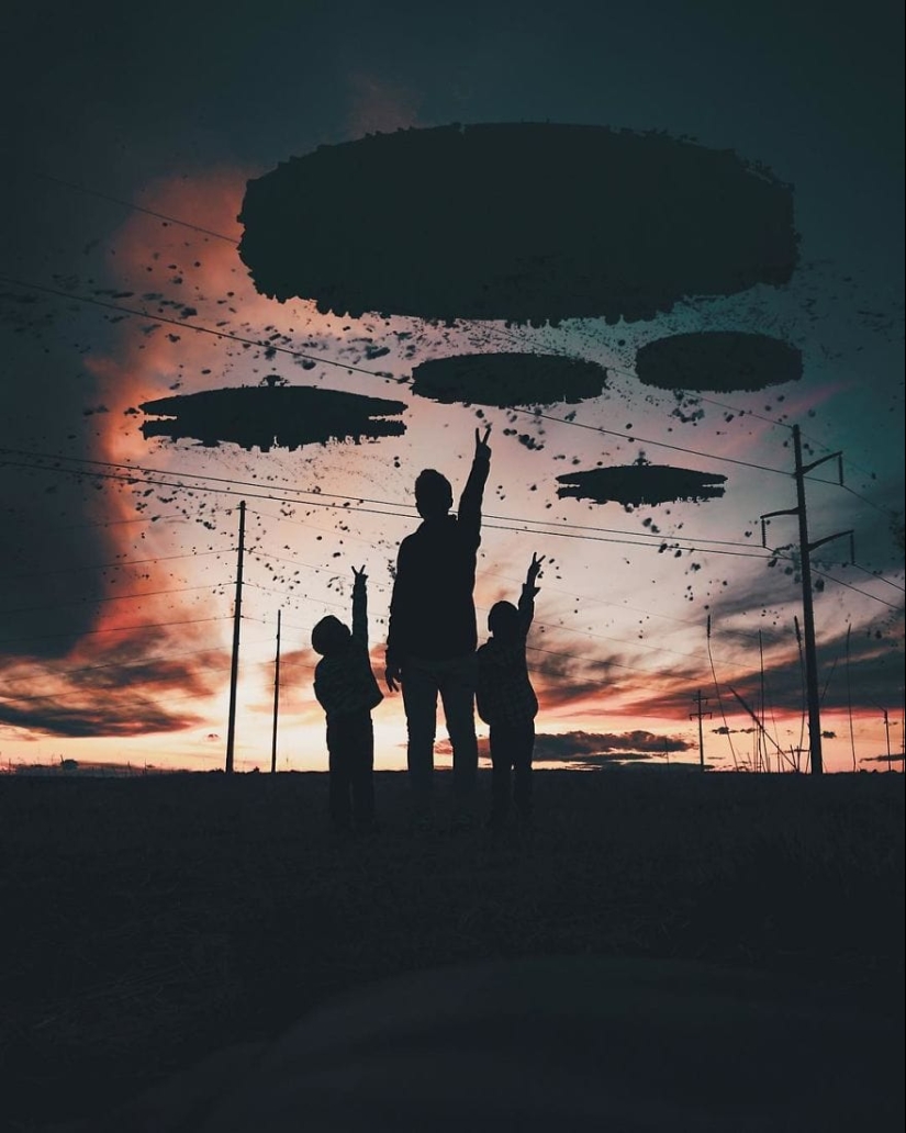 The world of fantasy and surrealism in the incredible collages of Rama Krishna Mukti Adi
