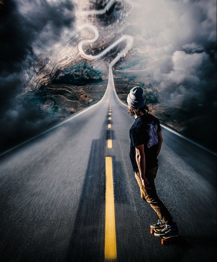 The world of fantasy and surrealism in the incredible collages of Rama Krishna Mukti Adi