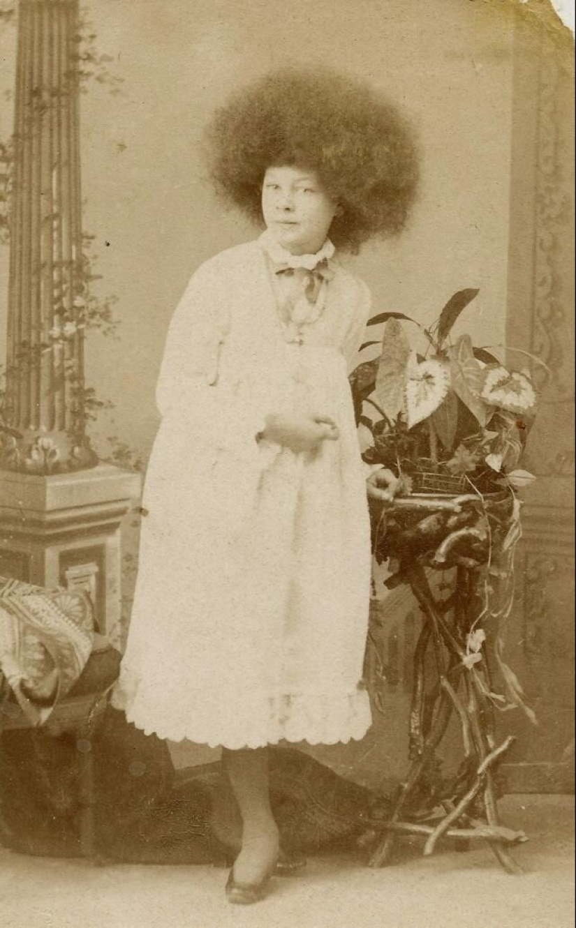 The world's most beautiful women, fake Circassian, who performed in circuses of the 19th century