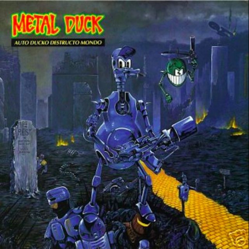 The worst album covers of heavy metal bands of the 80s and 90s The worst album covers of heavy metal bands of the 80s and 90s
