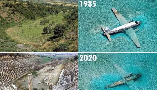Then and now: 30 photo comparisons that show how the world is changing Then and now: 30 photo comparisons that show how the world is changing