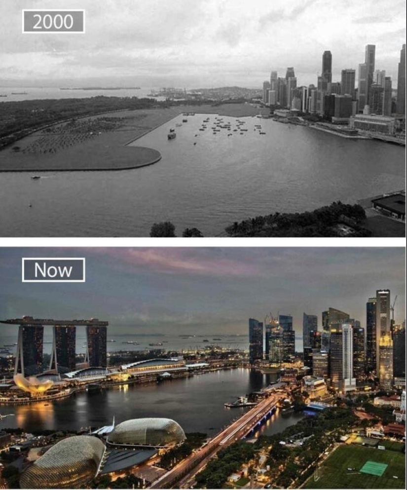 Then and now: 30 interesting photos that show the passage of time