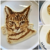 These are pancakes! Mimic masterpieces of the Japanese chef