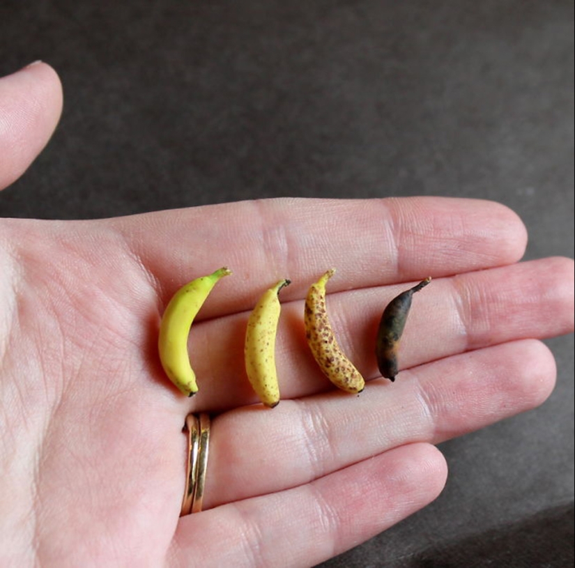 These Mini clay sculptures Look So much like real food that It Makes Your Mouth Water