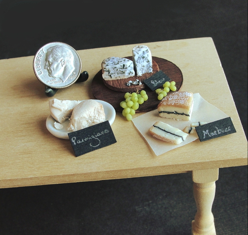 These Mini clay sculptures Look So much like real food that It Makes Your Mouth Water