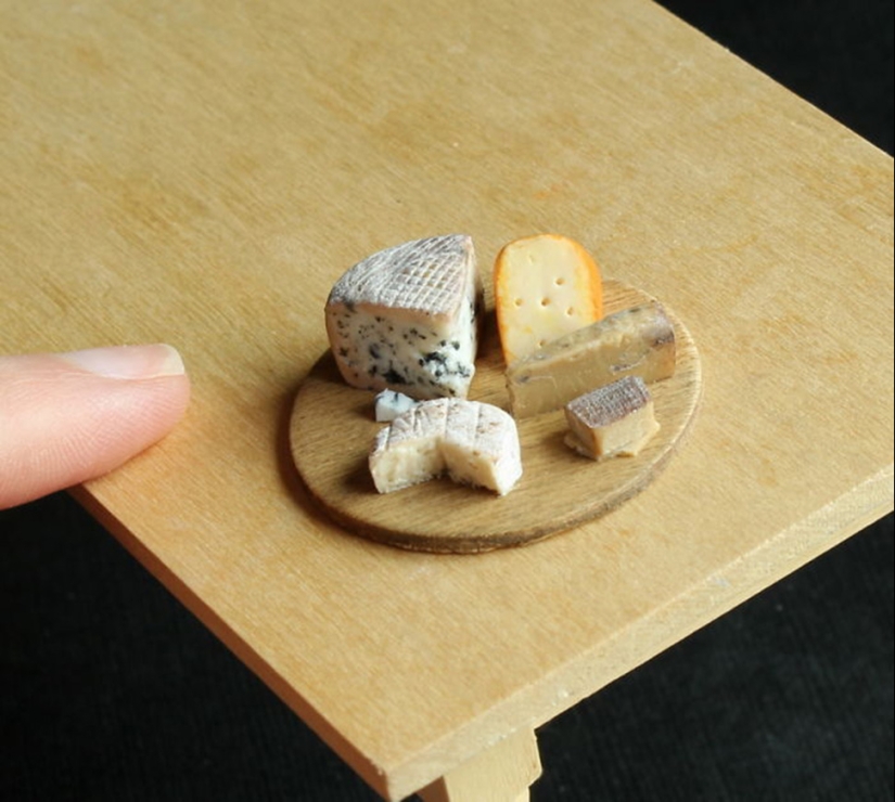 These Mini clay sculptures Look So much like real food that It Makes Your Mouth Water