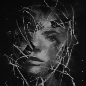 This Artist Captivates Audiences With His Visually Impactful Portraits Drawn Solely With Charcoal
