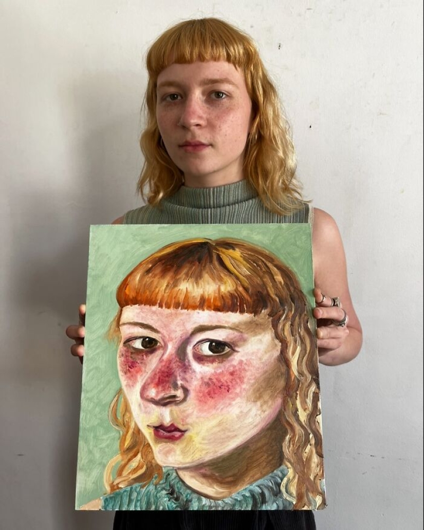 This British Artist Creates Unapologetically Expressive And Unique Portraits