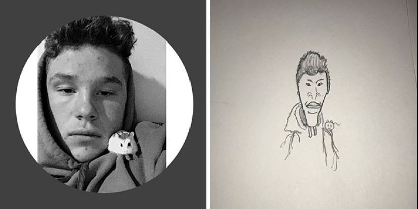 This Guy Gives His Followers’ Profile Pics A Hilarious Makeover With His Drawings This Guy Gives His Followers’ Profile Pics A Hilarious Makeover With His Drawings