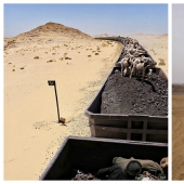 Through the Sahara to the ocean in the freight train: extreme trip in the longest train in the world Through the Sahara to the ocean in the freight train: extreme trip in the longest train in the world