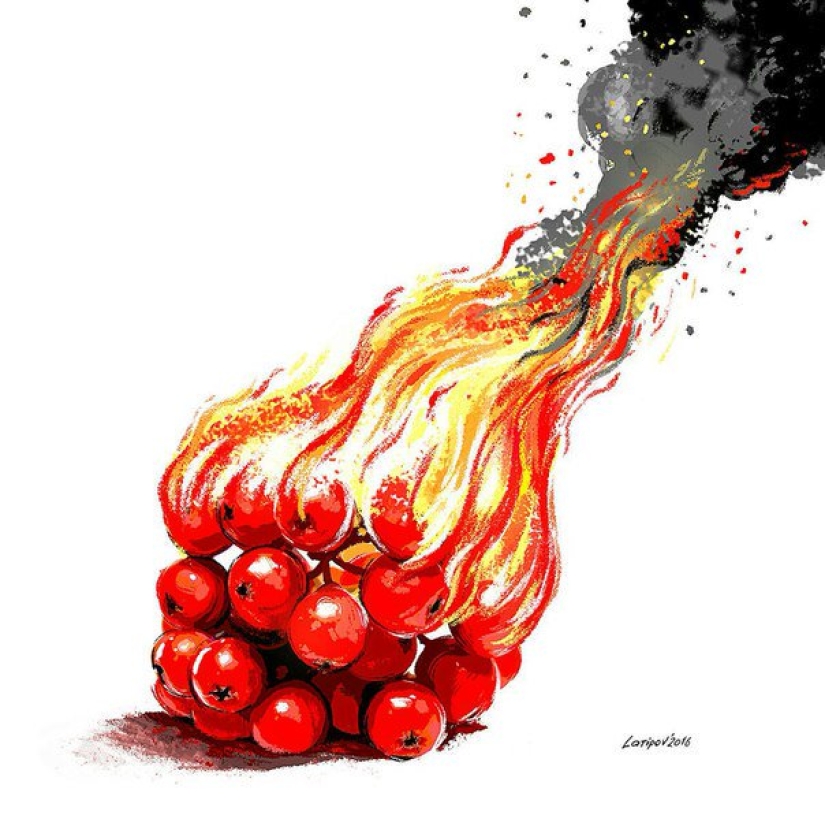 "Time to saputit": September 3 refills network upside-down calendars, and burning ash